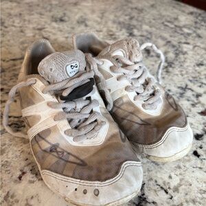 NFINITY White Cheer Sneakers Athletic Cushioned Sole